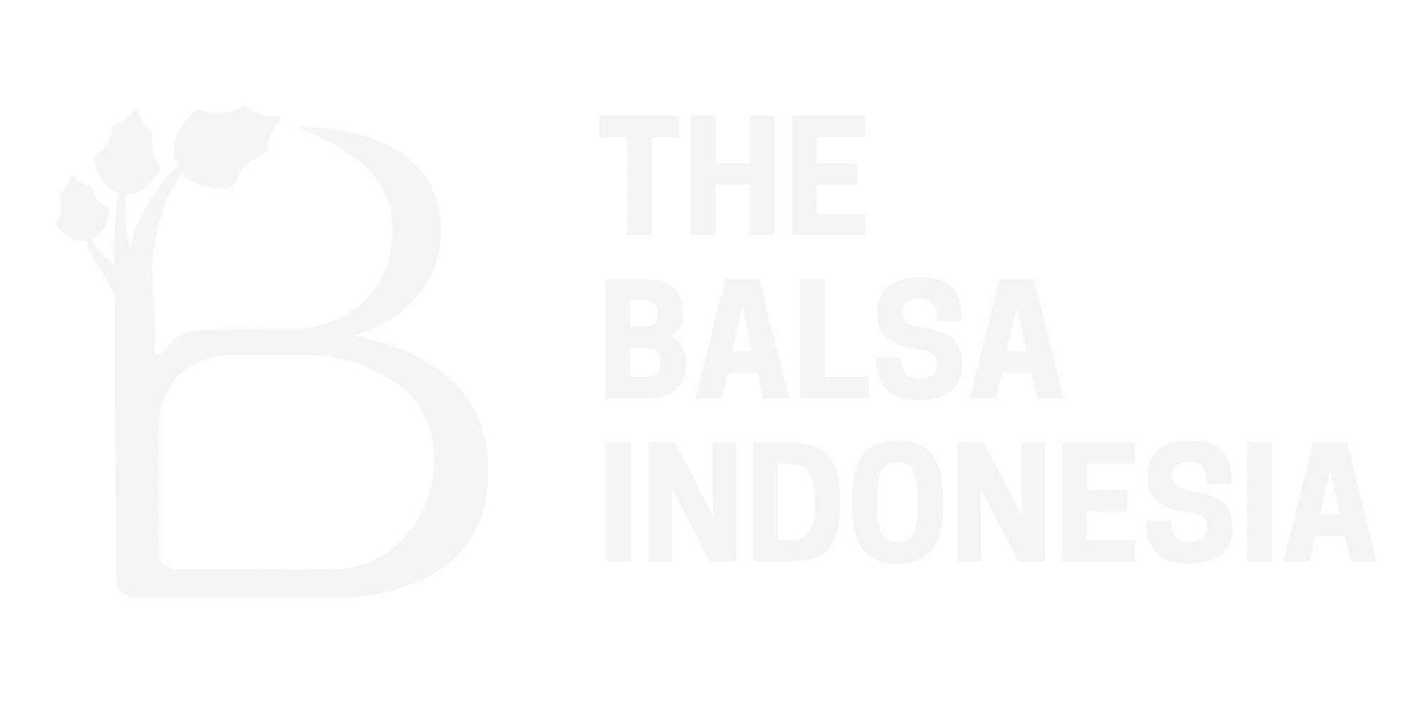 Balsa logo white